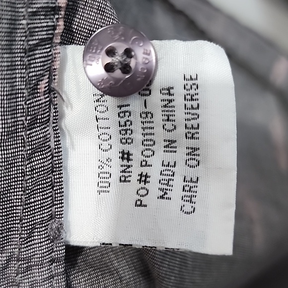 Toes On The Nose gray hulla girl button down shirt mens size X Large - Picture 4 of 5
